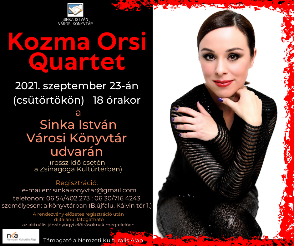  Kozma Orsi Quartet koncert
